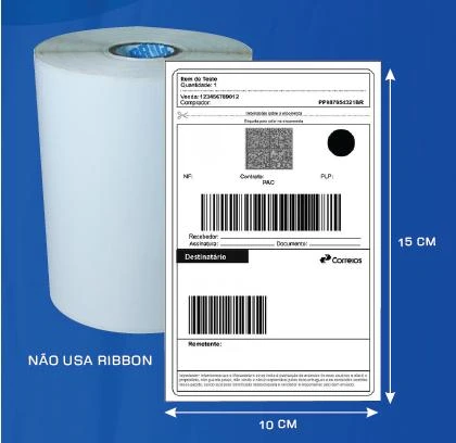 Imagem ilustrativa de Etiqueta Térmica Para Logística
