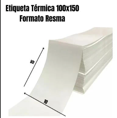 Imagem ilustrativa de Etiquetas Térmicas Em Resma